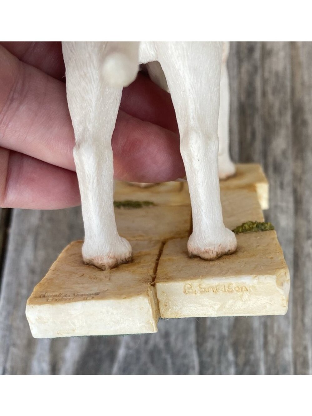 Sherratt & Simpson Standing Bull Terrier (GW522) Dog Figurine Signed - Picture 8 of 9